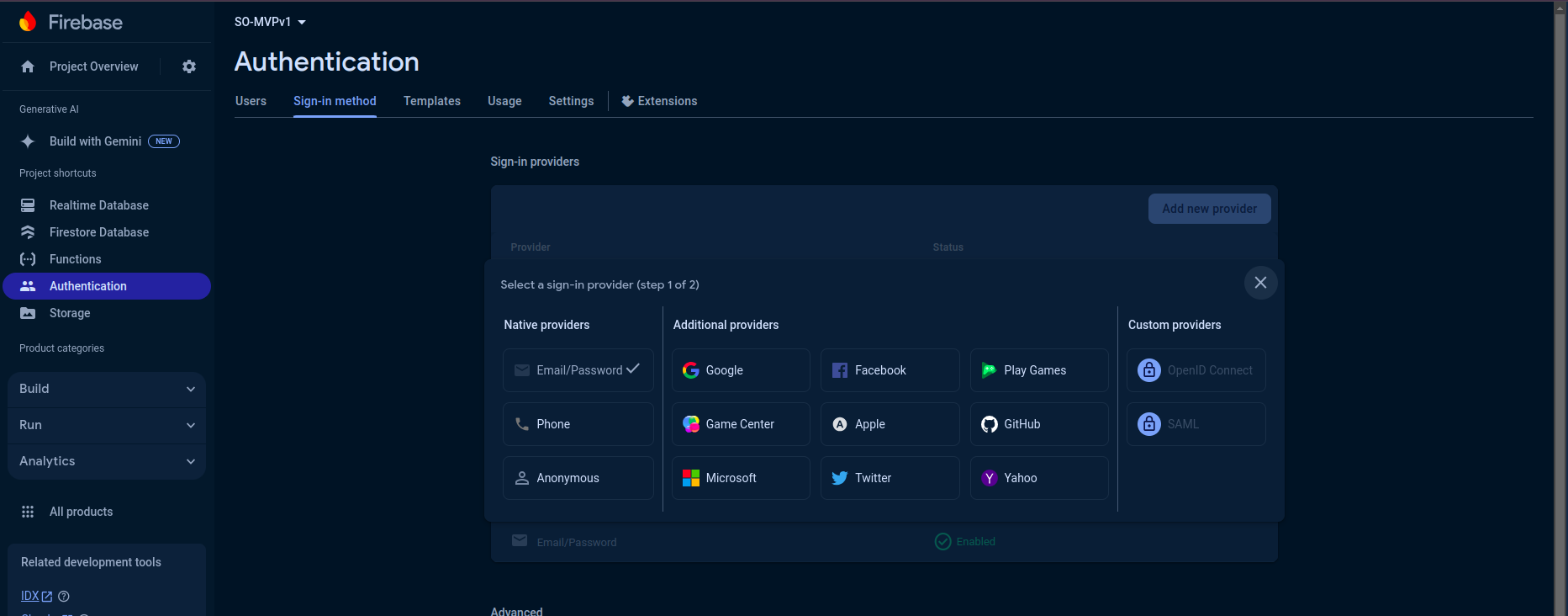 Firebase Authentication